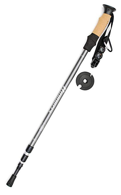 Hammers Anti-shock Telescopic Walking Hiking Stick trekking Pole