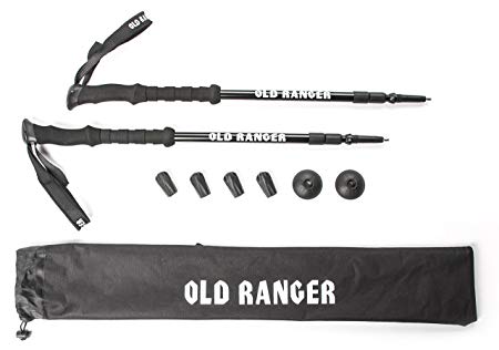 Old Ranger Hiking Poles Telescoping