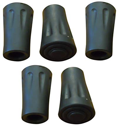 BAFX Products (TM) - Pack of 5 - Hiking Pole Replacement Tips - For BAFX Products Hiking Poles